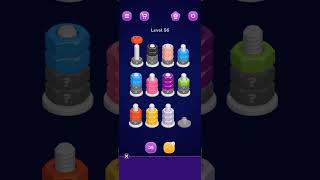 Nut Sort Level 54-57 Solution Color Sorting Game