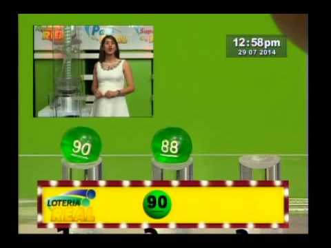 Loteria Real Sorteo 12 55 PM 29 de Julio 2014 juegos panamericanos 2019 en vivo