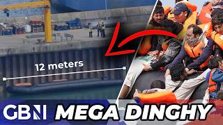Migrant MEGA-DINGHY: Staggering Home Office figures reveal over 300 crossed Channel in THREE boats