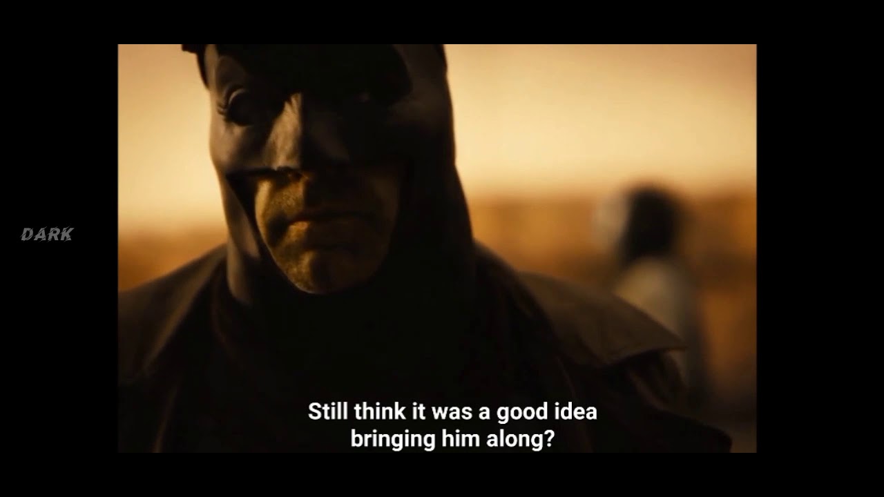 Batman and Deathstroke scene / Deathstroke and joker / Snydercut Justice league 2021