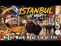 Istanbul Walking Tour 4K | İstiklal Street Night Walk Turkey Walking Tour 2026 Real Istanbul Life