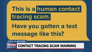 Contact Tracing Scam Warning