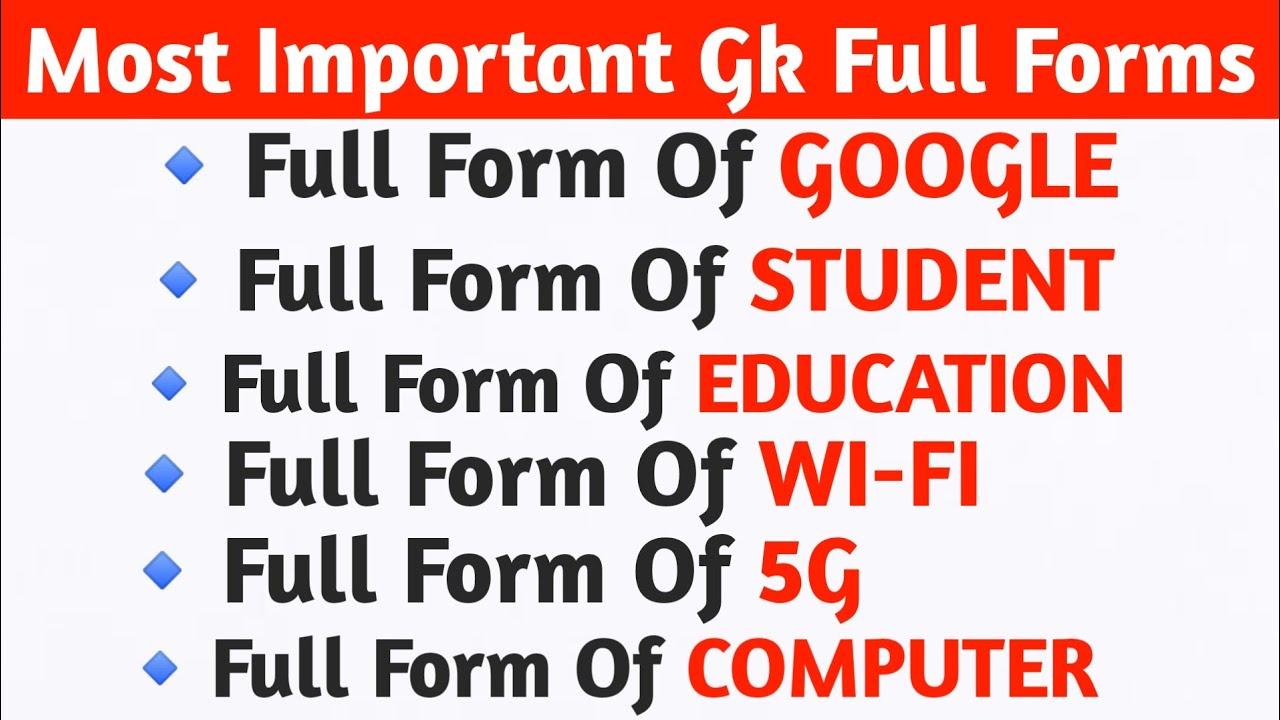 Full Form Of EMAIL BOOK IFSC FAIL BSNL RAM ROM Part 2 full-form-of-email-book-ifsc-fail-bsnl-ram-rom-part-2