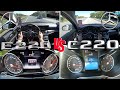 2019 Mercedes-Benz E220d VS 2019 Mercedes-Benz C220d