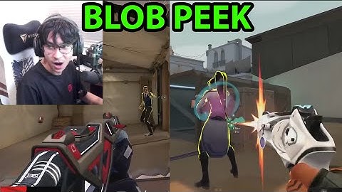 When TenZ meets BLOB PEEK vs How TenZ uses BLOB PEEK