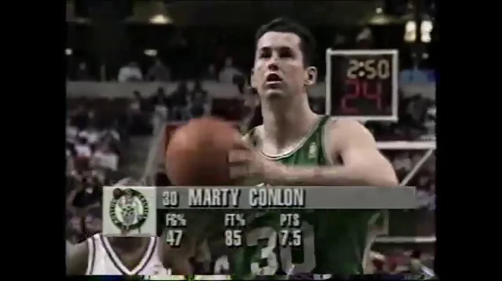 Marty Conlon 22 Points 3 Stl @ 76ers, 1996-97.