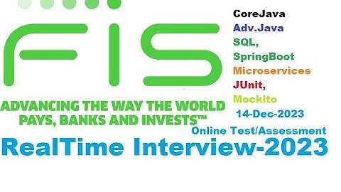 FIS Global Assessment 2023|realtime interview for FIS|#FISGlobal|#FIS
