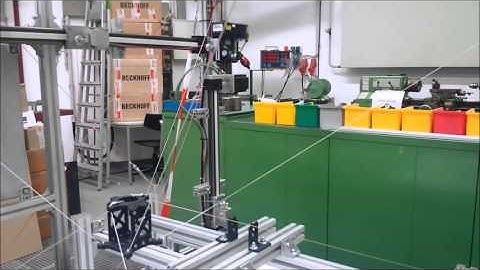 Extreme Fast Cable-Driven Parallel Robot