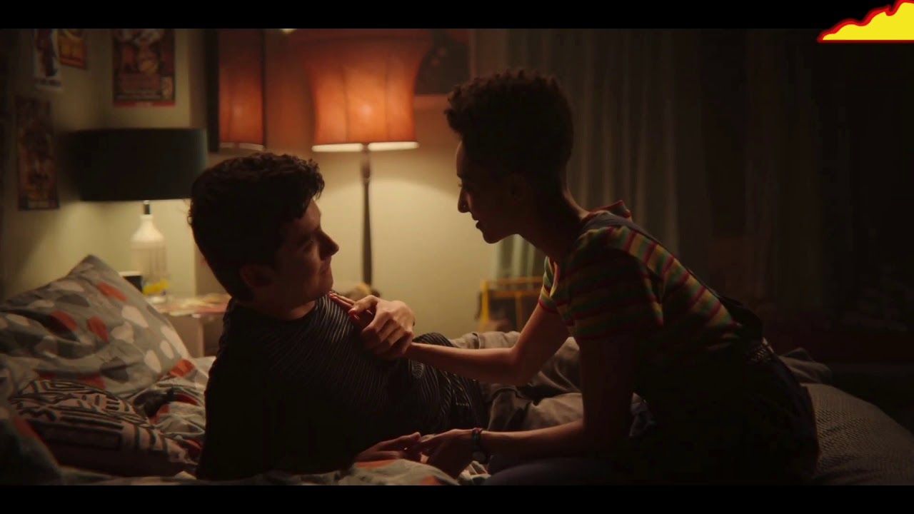 Sex Education: Season 2 Kissing Scene!!! Otis, Ola & Lily