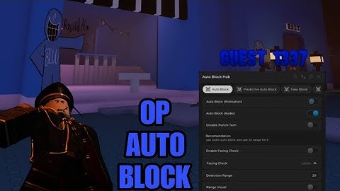 GUEST 1337 AUTO BLOCK SCRIPT OP 2025 ROBLOX FORSAKEN EXPLOIT (LINK IN DESC)