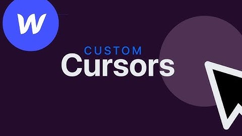 How to make a custom cursor in Webflow with this easy tutorial | Custom cursor | Urdu/Hindi