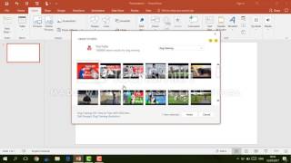 How to insert video into Powerpoint 2016.