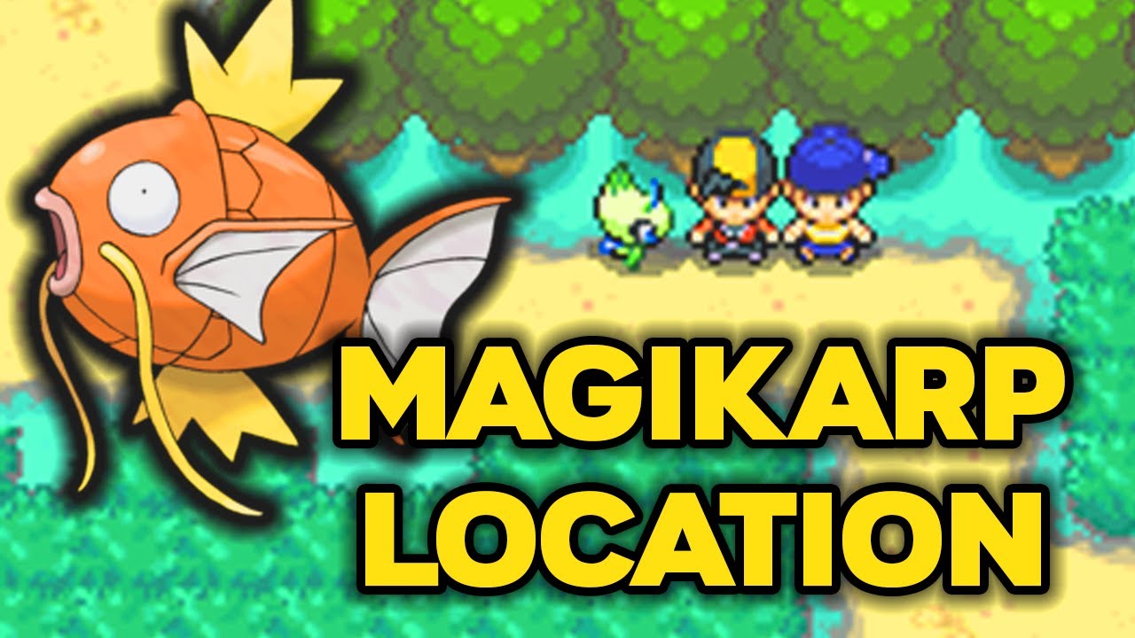 How to Catch Magikarp in Pokemon HeartGold or SoulSilver!