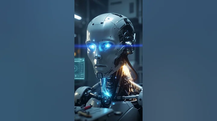 “The Moment AI Opened Its Eyes” #AI  #SciFi #Robot #FutureTech #Cyberpunk #NeonMind #Shorts