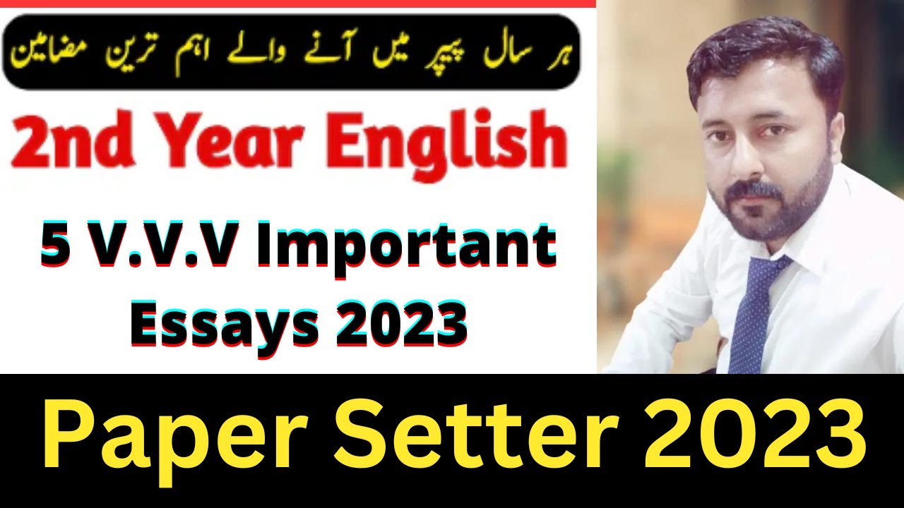 english important essay 2nd year 2023