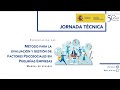 Jornada técnica "Método para la evaluación y gestión de Factores Psicosociales en Pequeñas Empresas"