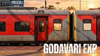 Boarding train from Hyderabad | 12728 GODAVARI SF EXPRESS LIVE | Railworks TS #indianrailways screenshot 4