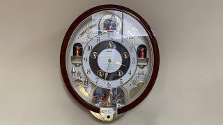 Seiko QXM109ZRH Melodies In Motion Wall Clock Beatles Hi-Fi Sound All  Melodies (Better Quality) - YouTube