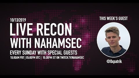 @0xpatrik explains his DNS enumeration workflow and research for bug bounties