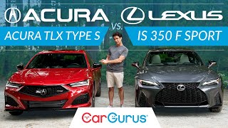 Sport sedan skirmish | 2021 Acura TLX Type S vs 2021 Lexus IS 350 F SPORT