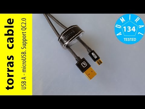 Обзор качественного кабеля torras USB А microUSB