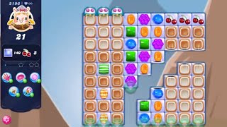 Candy Crush Saga LEVEL 2196 NO BOOSTERS (new version)