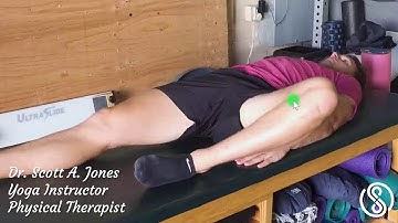 Hip - Active Supine Hip External Rotation (Dr. Scott A. Jones)