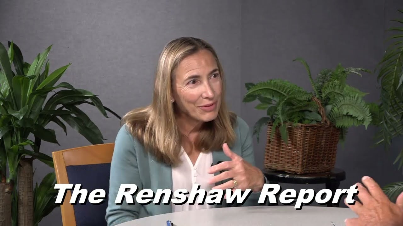 THE RENSHAW REPORT ANNE SANTORO Candidate for East Lyme CT First Selectman with Host Murray Renshaw