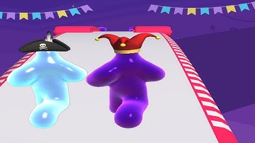 BLOB RUNNER 3D 🌈✳️ -All Levels Gameplay Android iOS Walkthrough