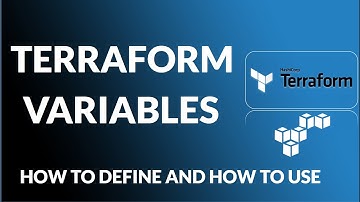 Terraform Variables | Input Variables in Terraform | Terraform Tutorial | How to Define & Use