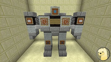 Minecraft - How To Build Transformers 1 Jazz Robot Mode! (Updated)