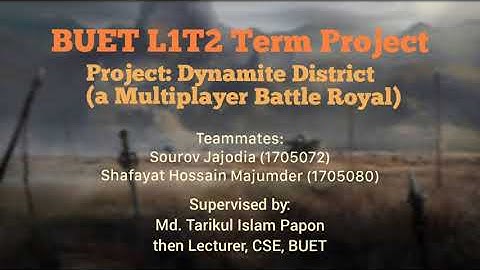 BUET CSE108 NETWORKING PROJECT [CSE