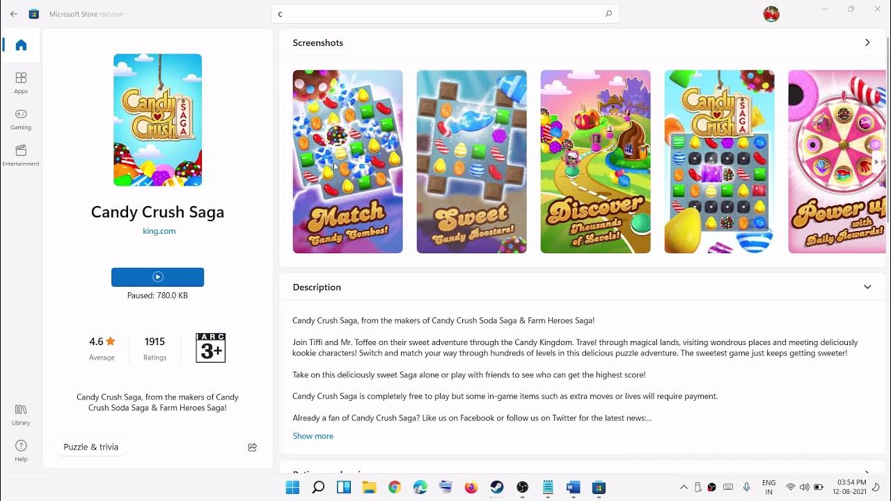 Fix Candy Crush Saga Not Installing Or Downloading From Microsoft Store
