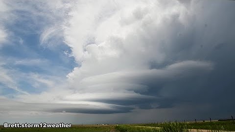 LP Supercell Time Lapse, Selden Kansas, May 26, 2021