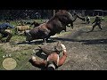 Red Dead Redemption 2 - John Marston vs Bull On Rampage
