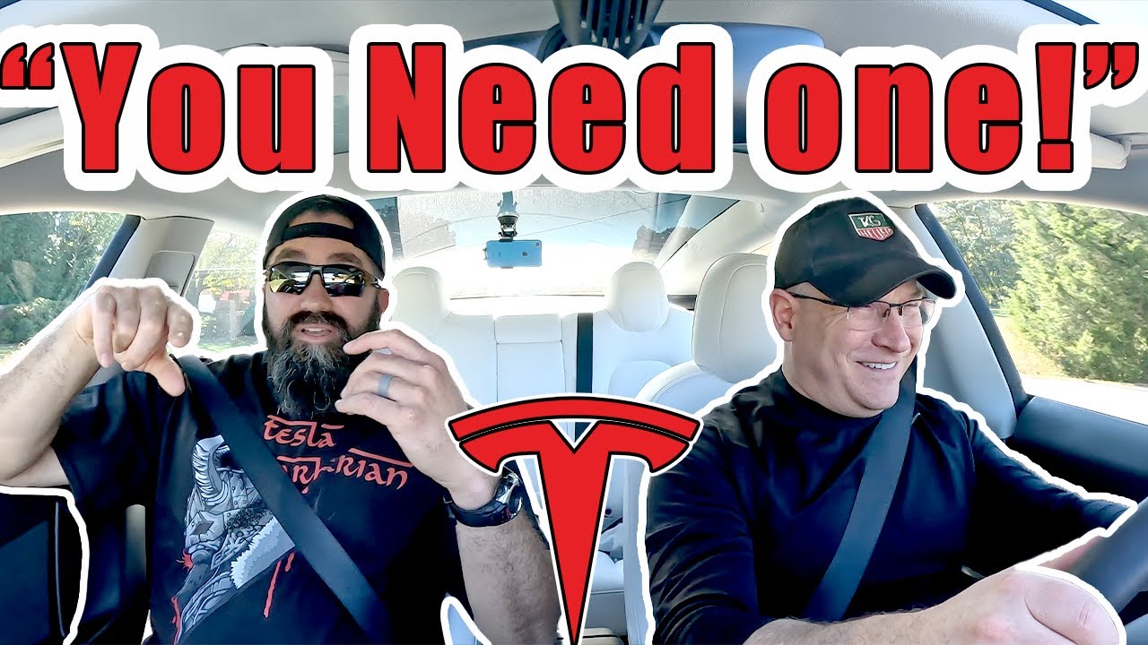 Tesla Model 3 Test Drive! - He Now Wants a Tesla, Despite Owning a ...