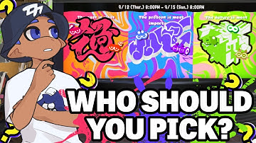 Which Grand Festival Team Should You Pick? - Splatoon 3