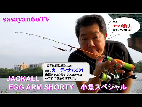 Jackall Egg Arm Shorty小魚スペシャル Youtube