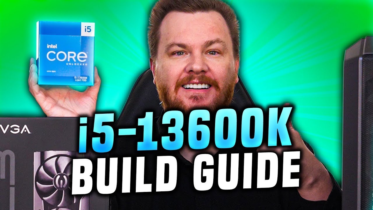 i5-13600K PC Build Guide — Parts Overview — Part 1 