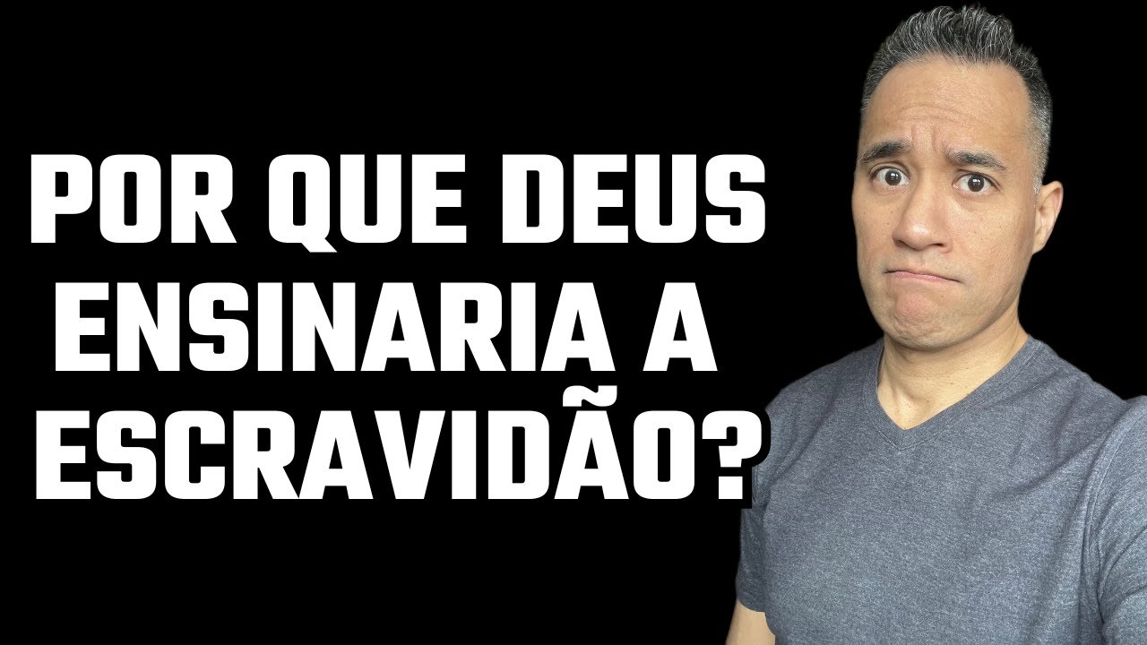 A Escravidão Prova Que deus Não Existe Nem É