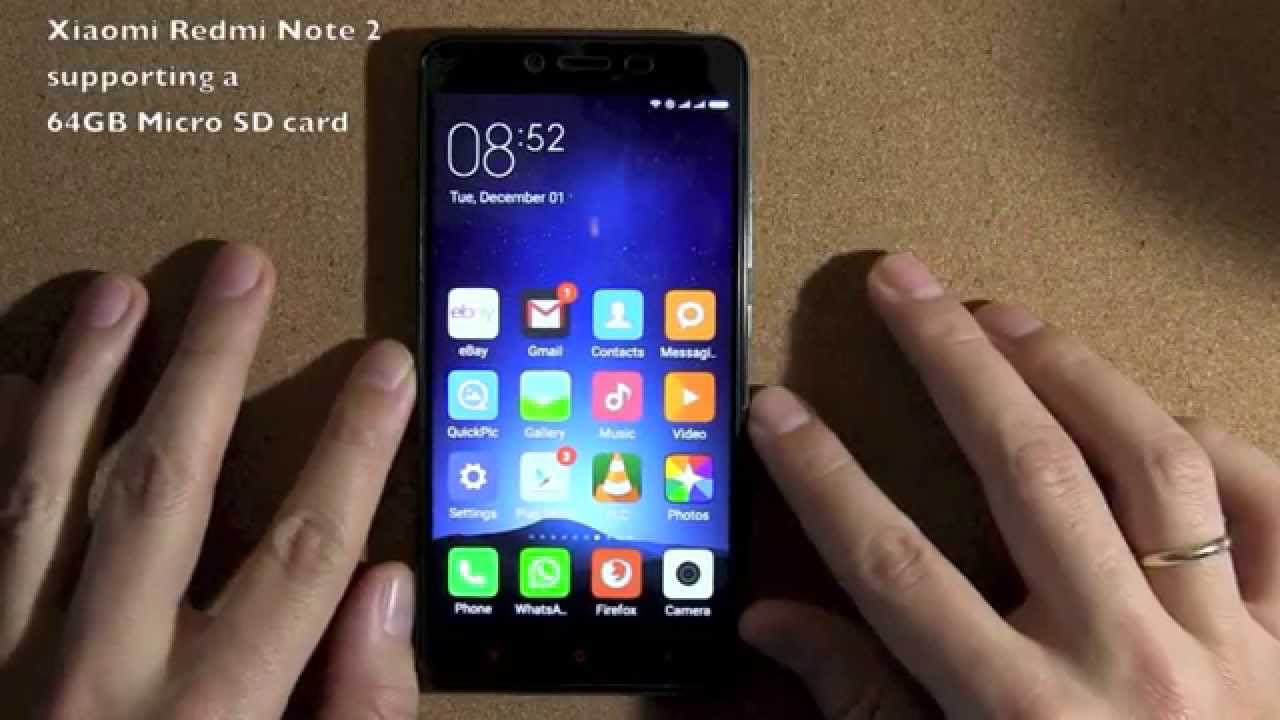 Xiaomi Redmi Note 2 Does Support 64 GB Micro SD CARD YouTube Xiaomi Redmi Note 2 Does Support 64 GB Micro SD CARD YouTube