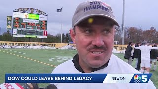 University of Vermont Men's Soccer Head Coach Rob Dow in negotiations with Penn State