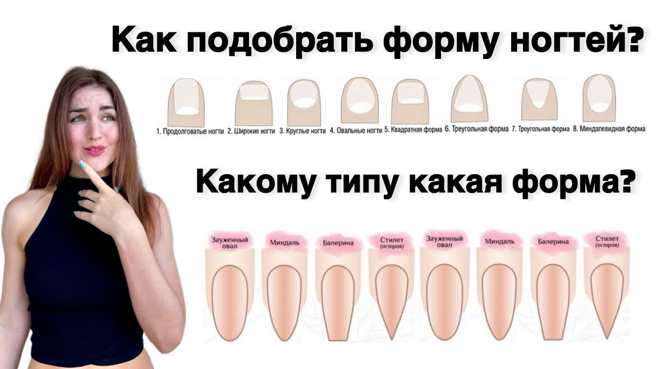Шикарная визуалка ногтей из любой формы! Как подобрать форму ногтей, под натуральный тип платины?