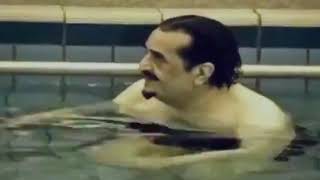 فديو نادر للملك فهد وابنه عبدالعزيز  أثناء ممارسة رياضة السباحة