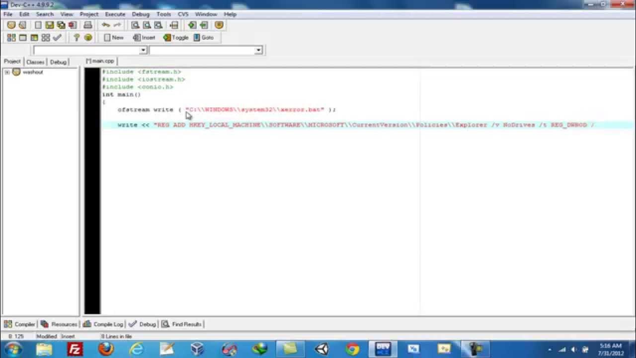 Create a Disk formatting Virus in C++ YouTube
