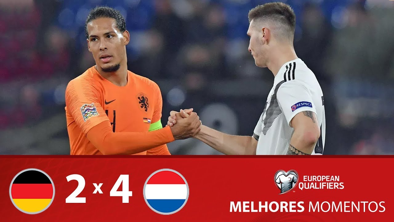 ALEMANHA 2 x 4 HOLANDA – MELHORES MOMENTOS – ELIMINATÓRIAS EUROCOPA (06/09/2019)