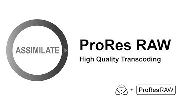ProRes RAW - High Quality Transcoding