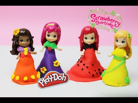 ✿ Play Doh Strawberry Shortcake Raspberry Tart Orange Blossom Lemon Meringue Beautiful Dresses✿