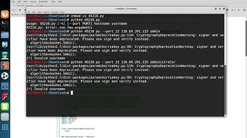 OpenSSH 2.3 - 7 4  Username Enumeration PoC