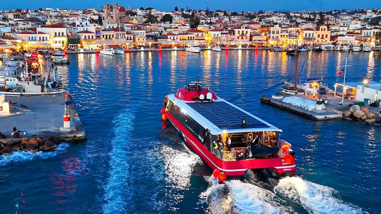 Aero 2 – Εντυπωσιακή άφιξη στην Αίγινα! (Arrival at Aegina island)